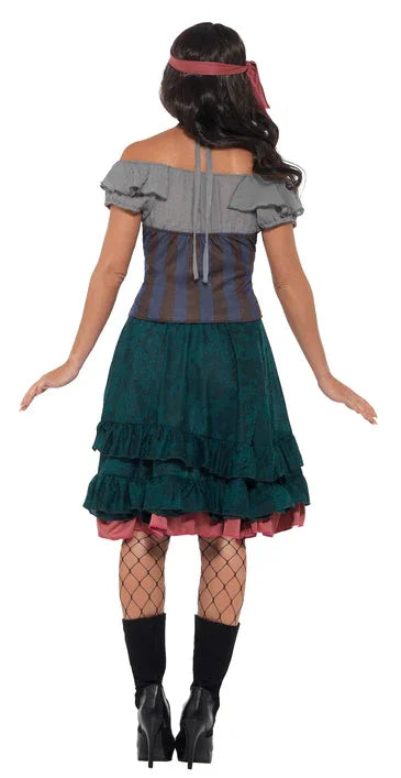 Disfraz de Pirata con Chaleco y Falda para Mujer Piratas Smiffys